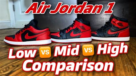 jordan 1 high mid low.